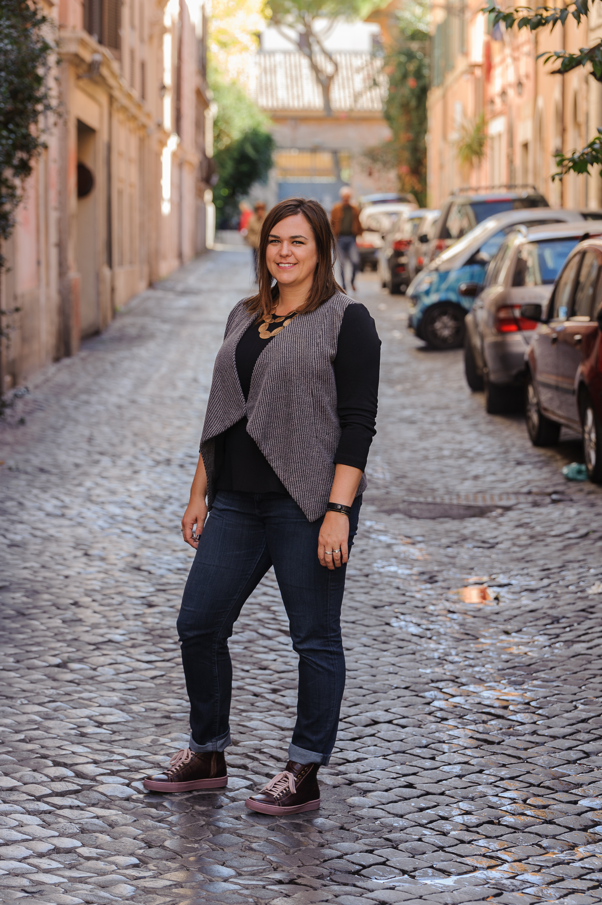 Ashley Metesh-McCoy in Rome -Siobhan wit